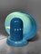 Mid-Century Italian SC3 Blue Ceramic Lamp by Marcello Cuneo, 1960s 10