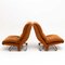 Mid-Century Italian Europoltrona Lounge Chairs, Set of 2 7