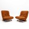 Mid-Century Italian Europoltrona Lounge Chairs, Set of 2, Image 1