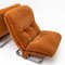 Mid-Century Italian Europoltrona Lounge Chairs, Set of 2 3