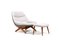 Model ML91 Lounge Chair with Ottoman by Illum Wikkelsø, 1950s, Set of 2, Image 1