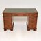 Antique Walnut Revival Desk in the style of William & Mary, 1930s 2
