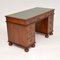 Antique Walnut Revival Desk in the style of William & Mary, 1930s 3