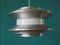 Brushed Aluminum Pendant by Carl Thore for Granhaga, 1960s 1