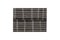 Vintage Black and White Striped Kilim Rug in Goat Hair, Image 2