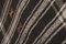 Vintage Black and White Striped Kilim Rug in Goat Hair 7