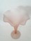 Frosted Pink Glass Vase, 1970s 4