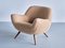 Fauteuil en Pierre Frey Bouclé et Hêtre par Gustav Bergmann, Allemagne, 1960s 13