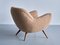 German Armchair in Pierre Frey Bouclé and Beech by Gustav Bergmann, 1960s, Image 12