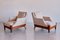 Italian Armchairs in Walnut by Melchiorre Bega, 1940s, Set of 2, Image 13