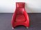 Red Leather Loge Lounge Chair by Gerard Van Den Berg for Montis, the Netherlands, 1980s 3