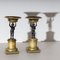 Bronze Tazzas with Winged Cherubs, 1800s, Set of 2 2