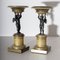 Bronze Tazzas with Winged Cherubs, 1800s, Set of 2 1