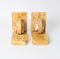 Art Deco Yellow Marble Bookends, 1930s, Set of 2, Image 6