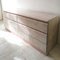 Vintage American Postmodern Pastel & Pink Watercolour Lacquer & Laminate Sideboard with Six Large Drawers, 1980s, Image 2
