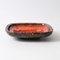 Mid-Century Brutalist Bowl in Orange Ceramic by Jan Van Erp, 1970s, Image 3