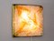 Mid-Century Modern Italian Sconce in Murano Glass and Brass from Mazzega, 1960s 10