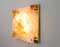 Mid-Century Modern Italian Sconce in Murano Glass and Brass from Mazzega, 1960s, Image 11