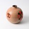 Vaso vintage a forma di palla di Aldo Londi per Bitossi, anni '70, Immagine 1