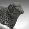 Antique English Sheep Doorstop in Cast Iron, 1890s 7