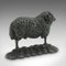 Antique English Sheep Doorstop in Cast Iron, 1890s, Image 3