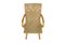 Scandinavian Rocking Chair in Suede, 1970 3