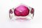 Ashtray in Pink Diamond Murano Glass from Seguso, 1960s, Image 7