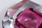 Ashtray in Pink Diamond Murano Glass from Seguso, 1960s 5