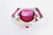 Ashtray in Pink Diamond Murano Glass from Seguso, 1960s, Image 1