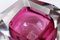 Aschenbecher aus Pink Diamond Murano Glas von Seguso, 1960er 6