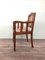 Antique Chair with Carved Armrests, 1890s 16