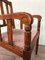 Antique Chair with Carved Armrests, 1890s 11