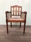 Antique Chair with Carved Armrests, 1890s 17