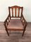 Antique Chair with Carved Armrests, 1890s 1