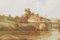 Alfred Vickers Senior, Paesaggio, Olio su tela, XIX secolo, Incorniciato, Immagine 5