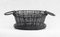 Antique French Woven Wire Basket, 1900 8