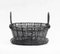 Antique French Woven Wire Basket, 1900 7