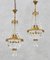 French Empire Revivel Chandeliers, 1960, Set of 2, Image 1