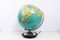 Mid-Century Glass Illuminated Globe from Columbus Erdglobus 2