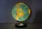 Globe Lumineux Mid-Century en Verre de Columbus Erdglobus 3