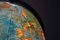 Globe Lumineux Mid-Century en Verre de Columbus Erdglobus 11
