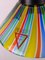 Hängelampen aus Mehrfarbigem Muranoglas von Murano Luce, 1980er, 2er Set 2