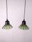 Pendant Lamps in Multicolored Murano Glass by Murano Luce, 1980s, Set of 2 7