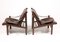 Mid-Century Lounge Chairs by Torbjørn Afdal for Bruksbo Norway, Set of 2, Immagine 2