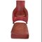 Vintage Loge Sessel aus Leder mit Fußhocker von Gerard Van Den Berg für Montis, 2er Set 7