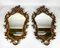 Specchio da parete vintage con cornice in legno intagliato, Immagine 1