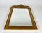 Vintage Belgian Wooden Mirror 1