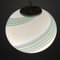 Swirl Murano Glass Pendant Lamp by F. Fabbian, Italy, 1990s, Image 4