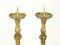 Baroque Gilded Brass Candlestick, 1880s, Set of 2 3