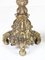 Baroque Gilded Brass Candlestick, 1880s, Set of 2, Image 4